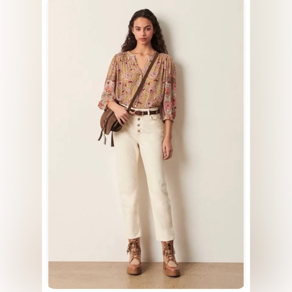 ba&sh Amber High Waisted Jeans SZ 4